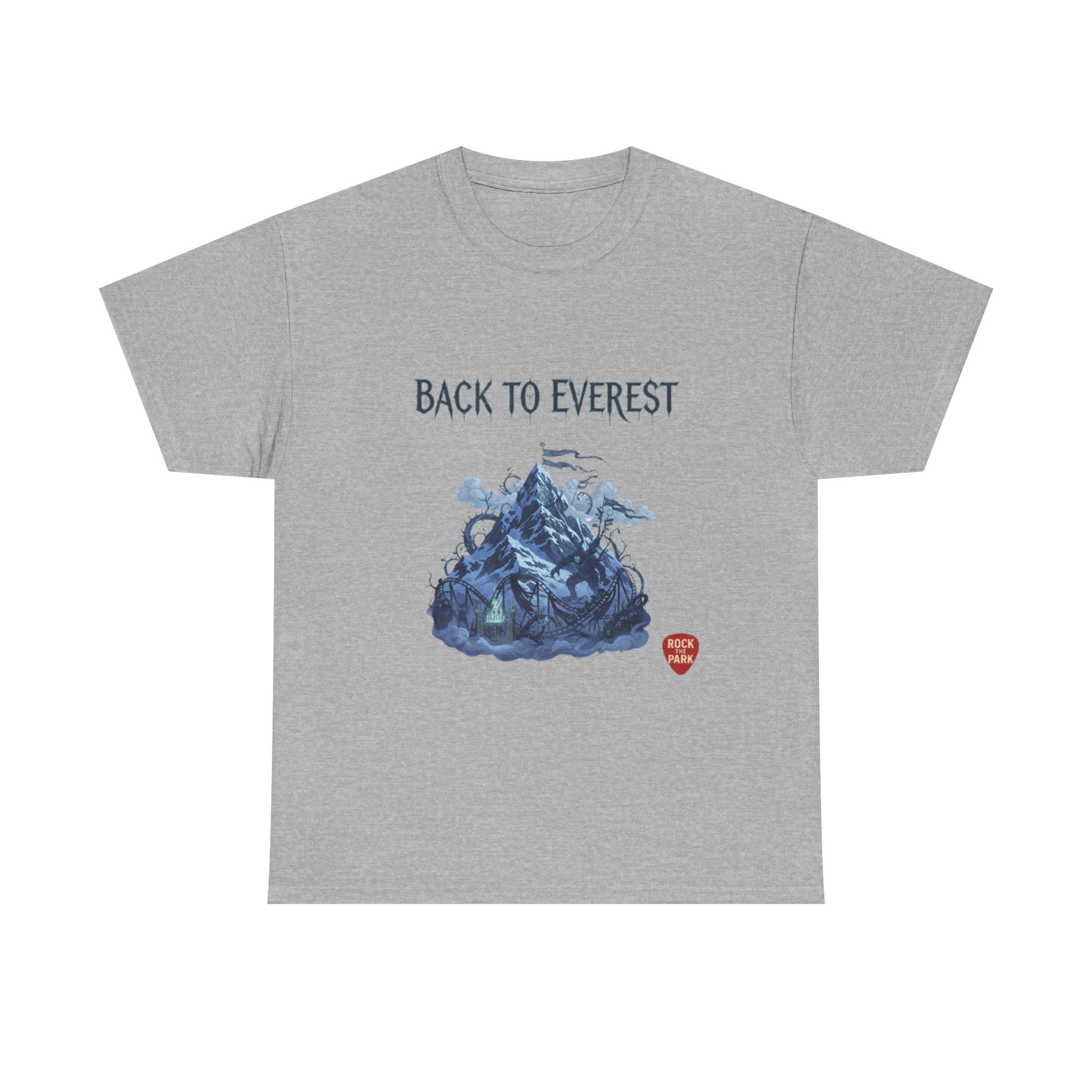 Back to Everest Mountain Graphic Tee Rock the Park