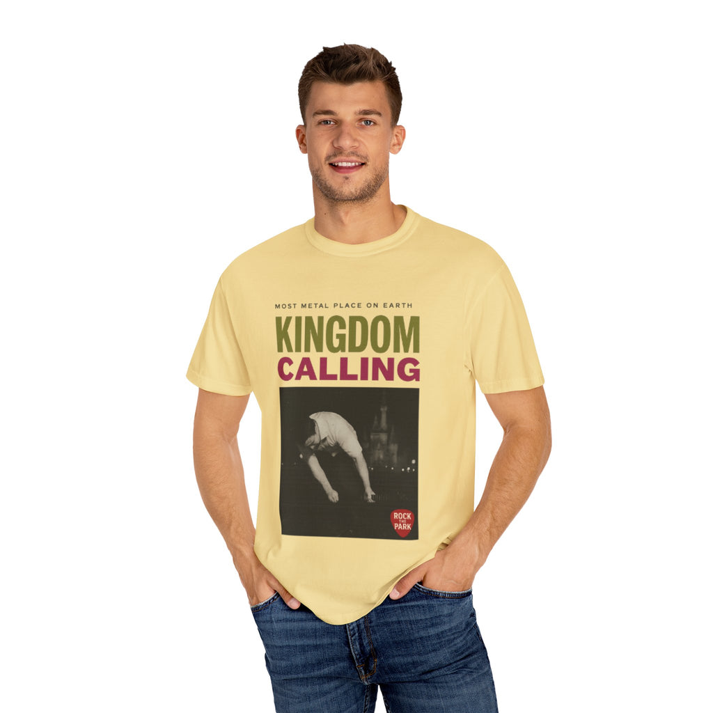 Kingdom Calling Graphic T-Shirt Rock the Park Most Metal Place on Earth
