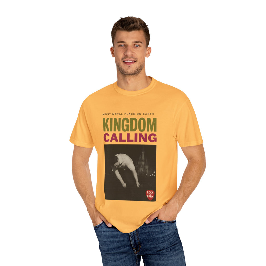 Kingdom Calling Graphic T-Shirt Rock the Park Most Metal Place on Earth