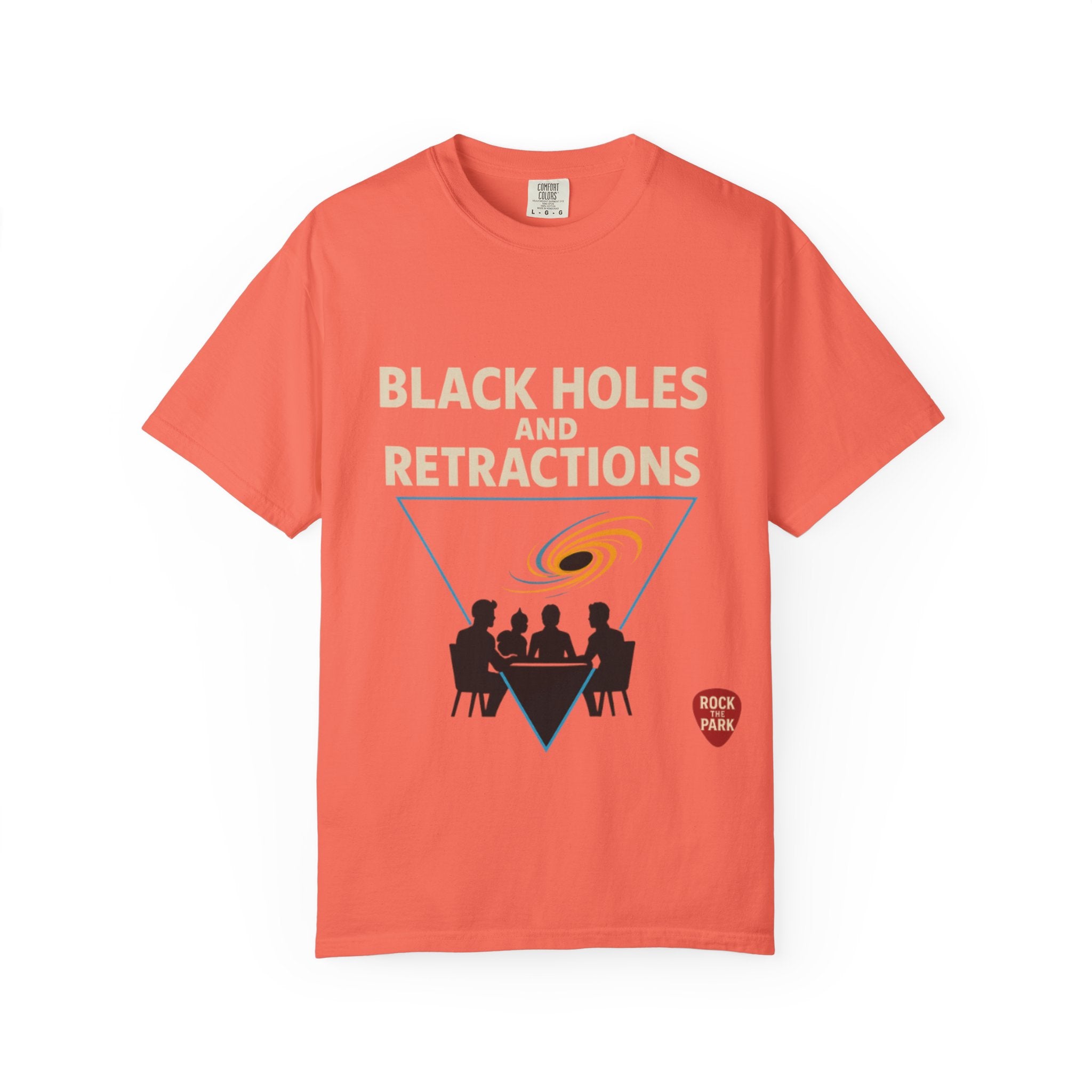 Black Holes and Retractions T-Shirt Rock the Park