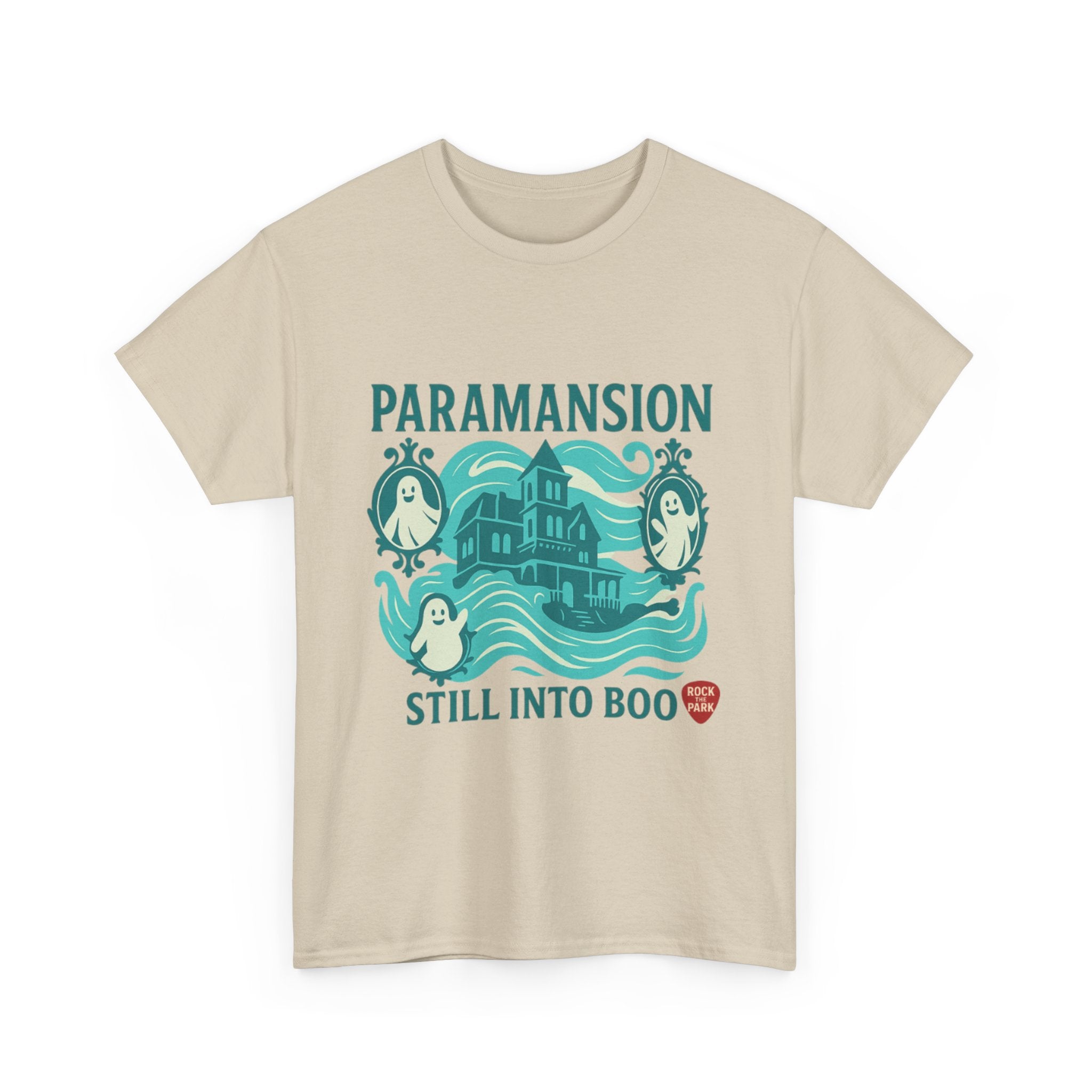Paramansion Haunted House T‑Shirt — "Still Into Boo" Rock the Park