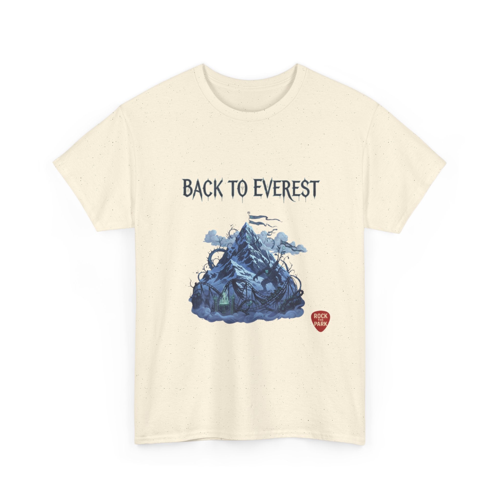 Back to Everest Mountain Graphic Tee Rock the Park