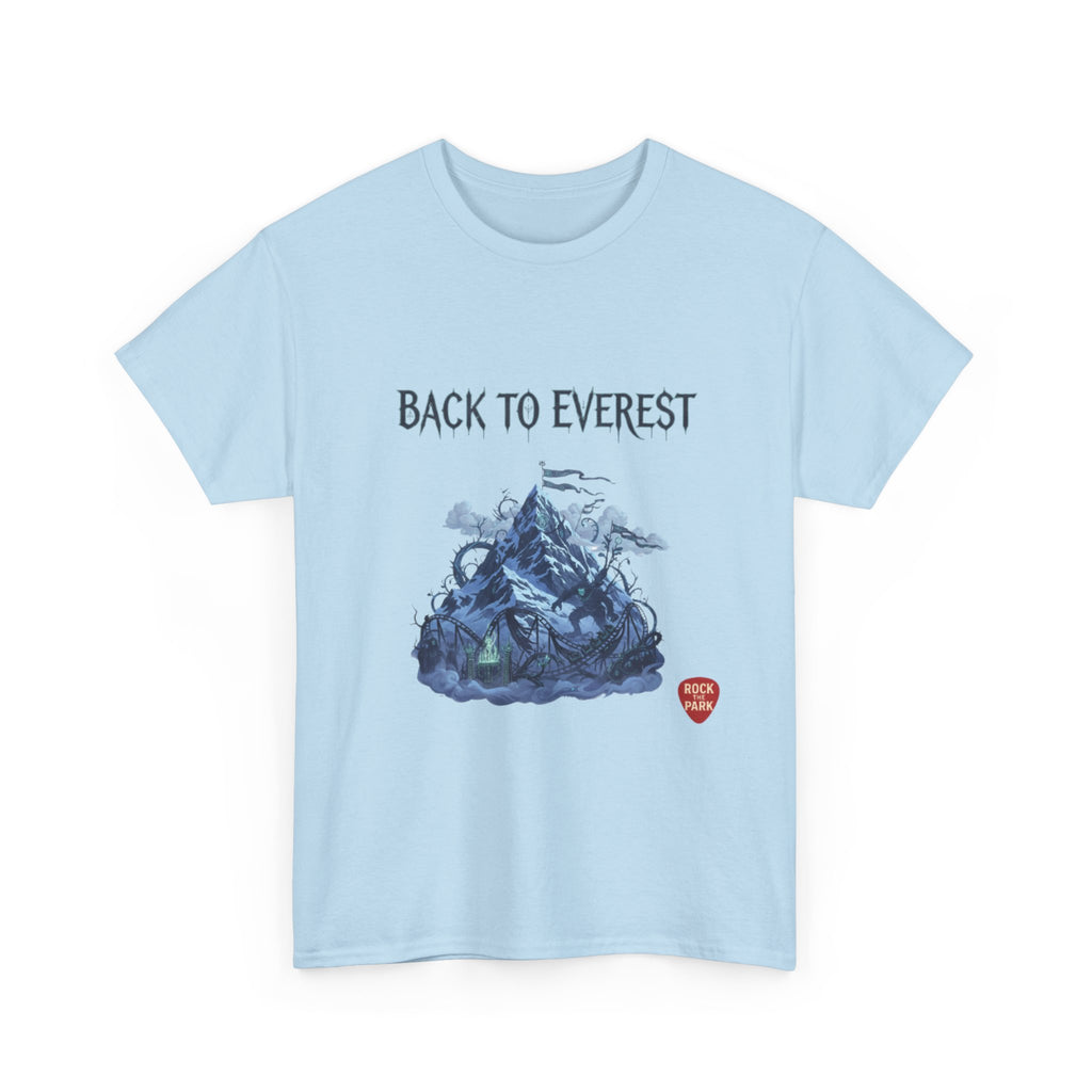 Back to Everest Mountain Graphic Tee Rock the Park