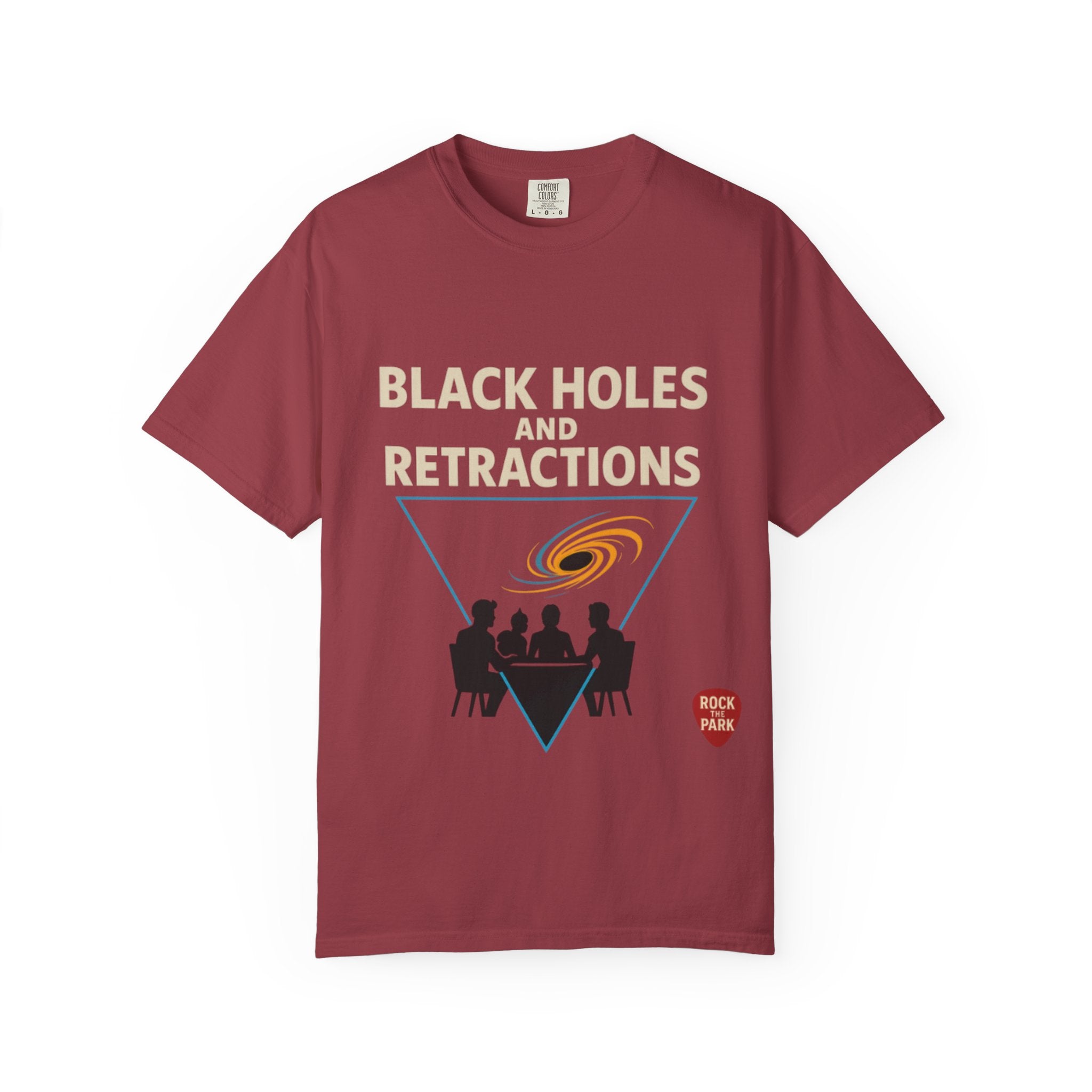 Black Holes and Retractions T-Shirt Rock the Park