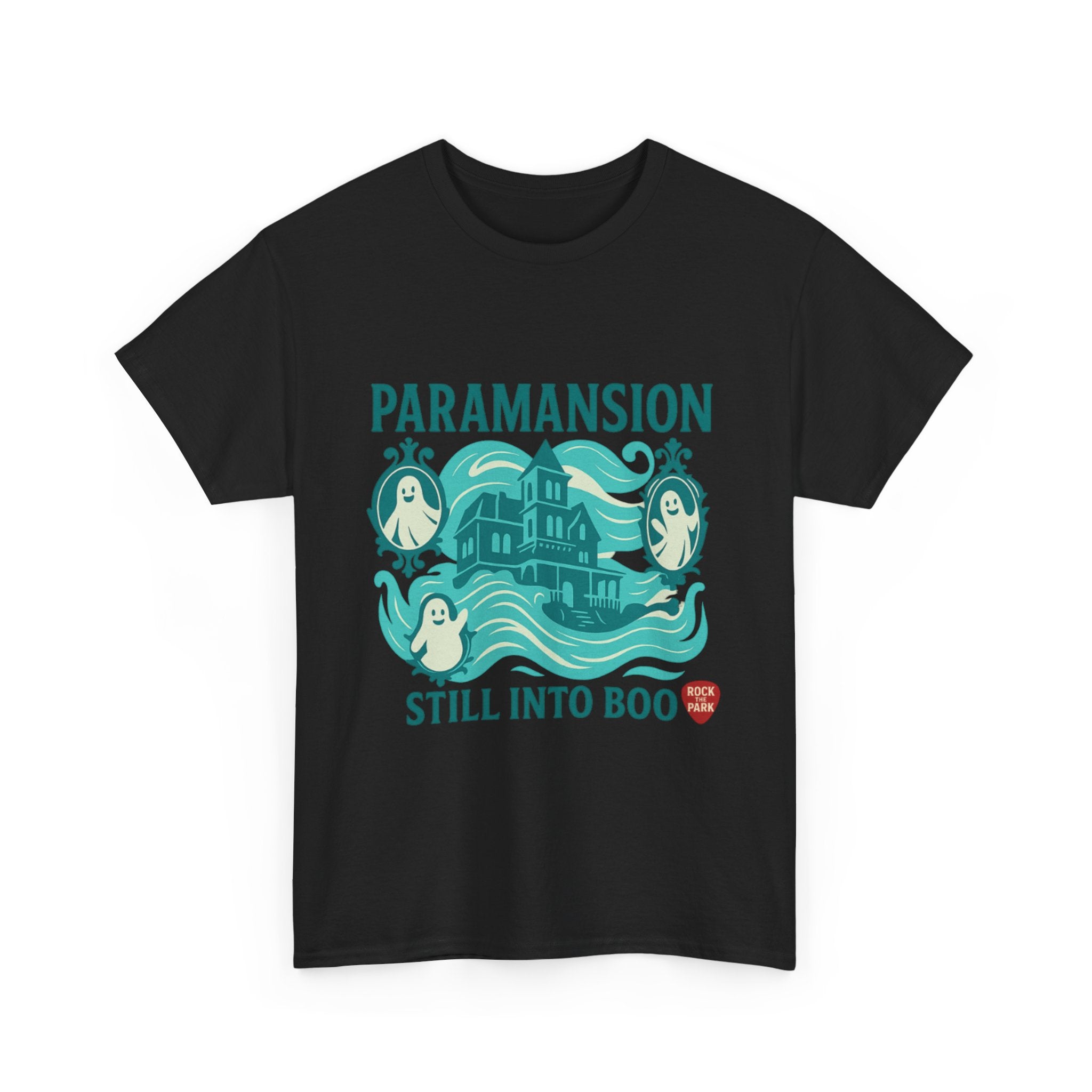 Paramansion Haunted House T‑Shirt — "Still Into Boo" Rock the Park