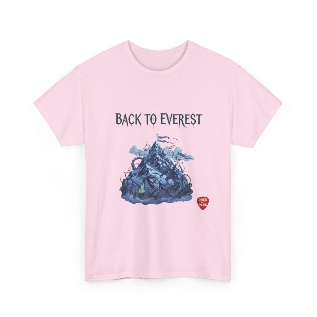 Back to Everest Mountain Graphic Tee Rock the Park