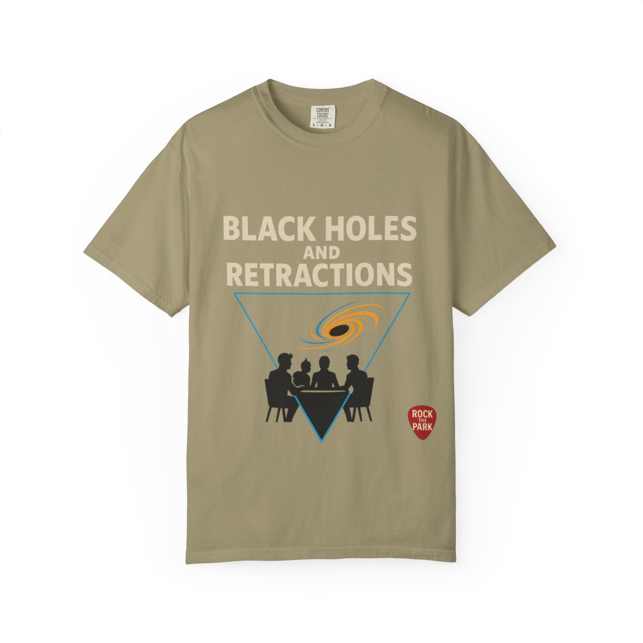 Black Holes and Retractions T-Shirt Rock the Park