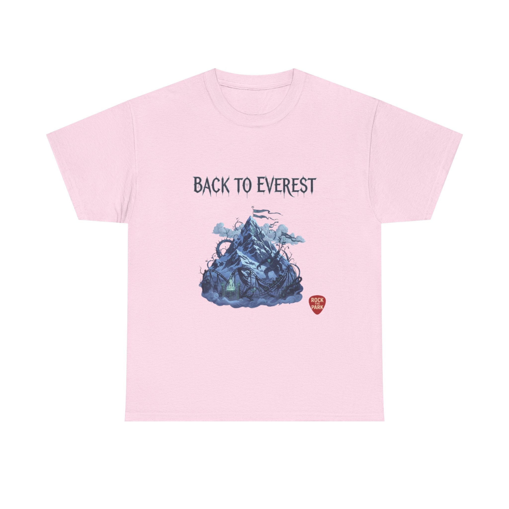 Back to Everest Mountain Graphic Tee Rock the Park