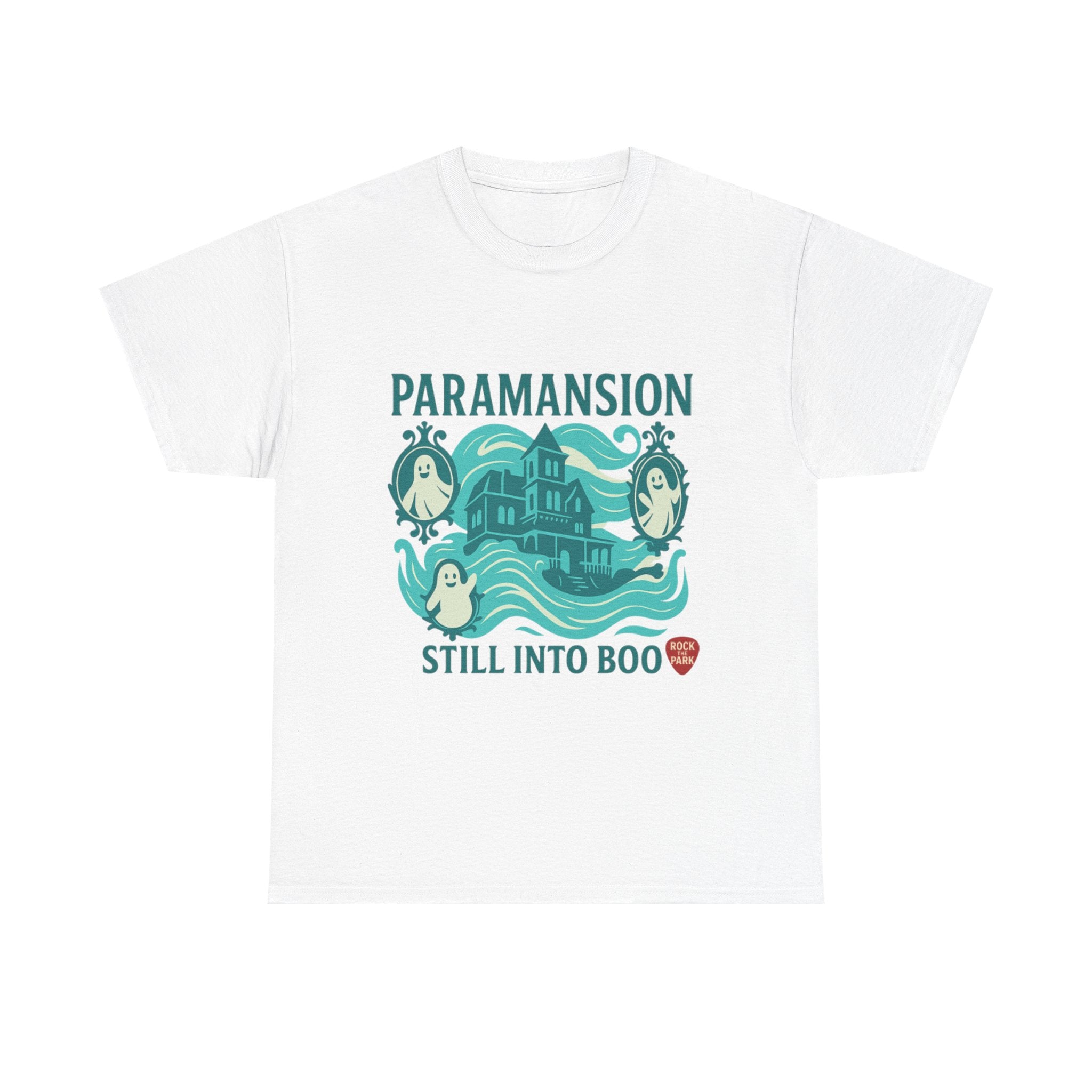 Paramansion Haunted House T‑Shirt — "Still Into Boo" Rock the Park