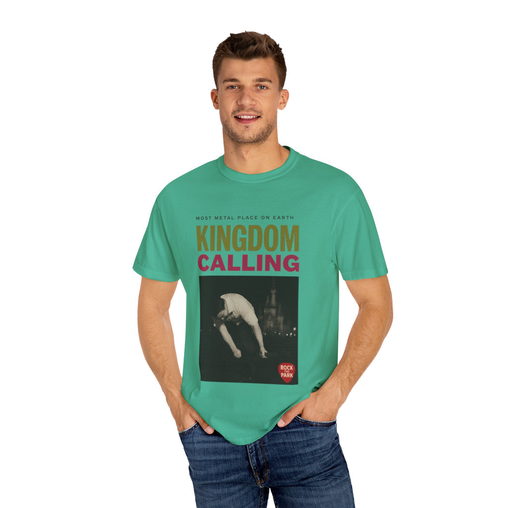 Kingdom Calling Graphic T-Shirt Rock the Park Most Metal Place on Earth