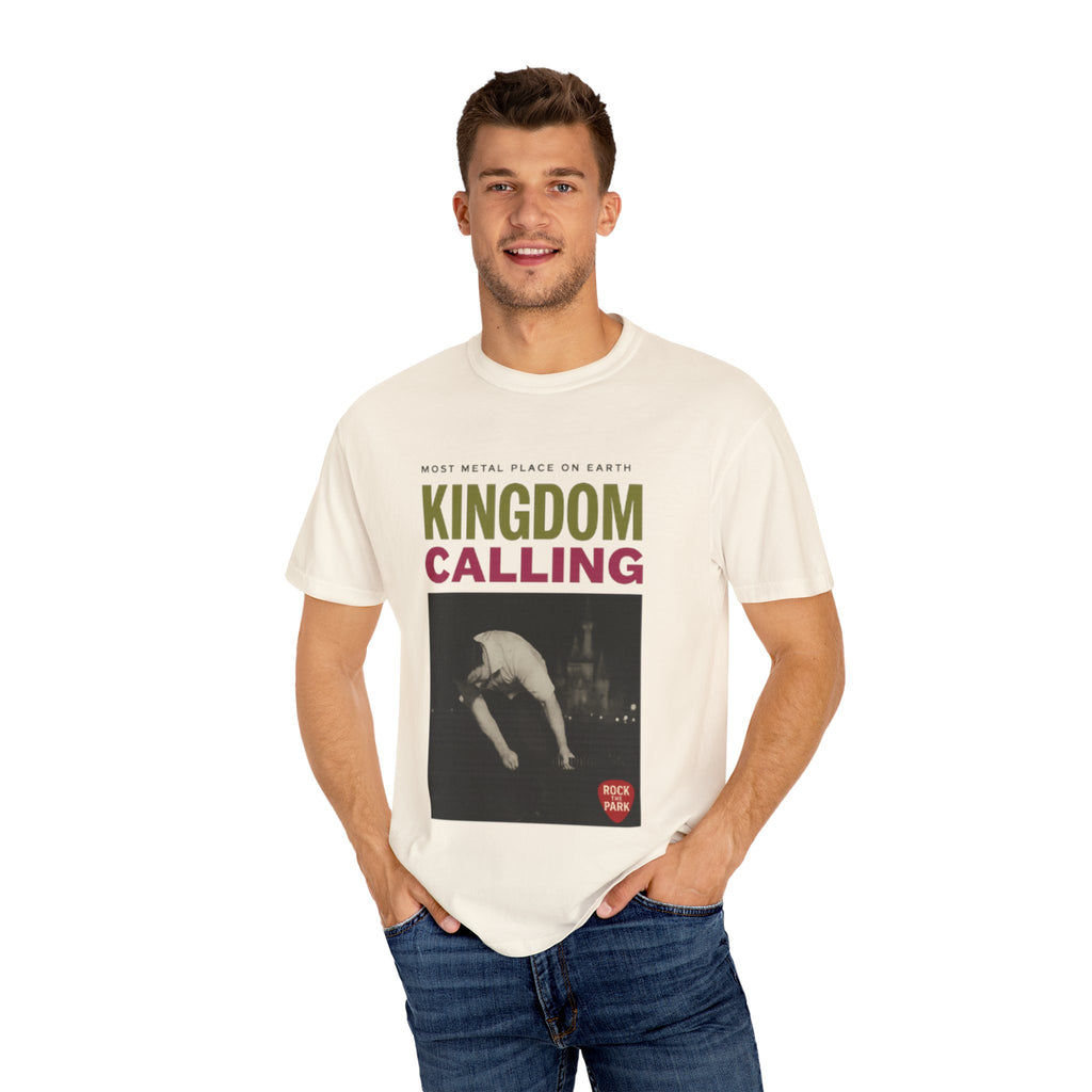 Kingdom Calling Graphic T-Shirt Rock the Park Most Metal Place on Earth