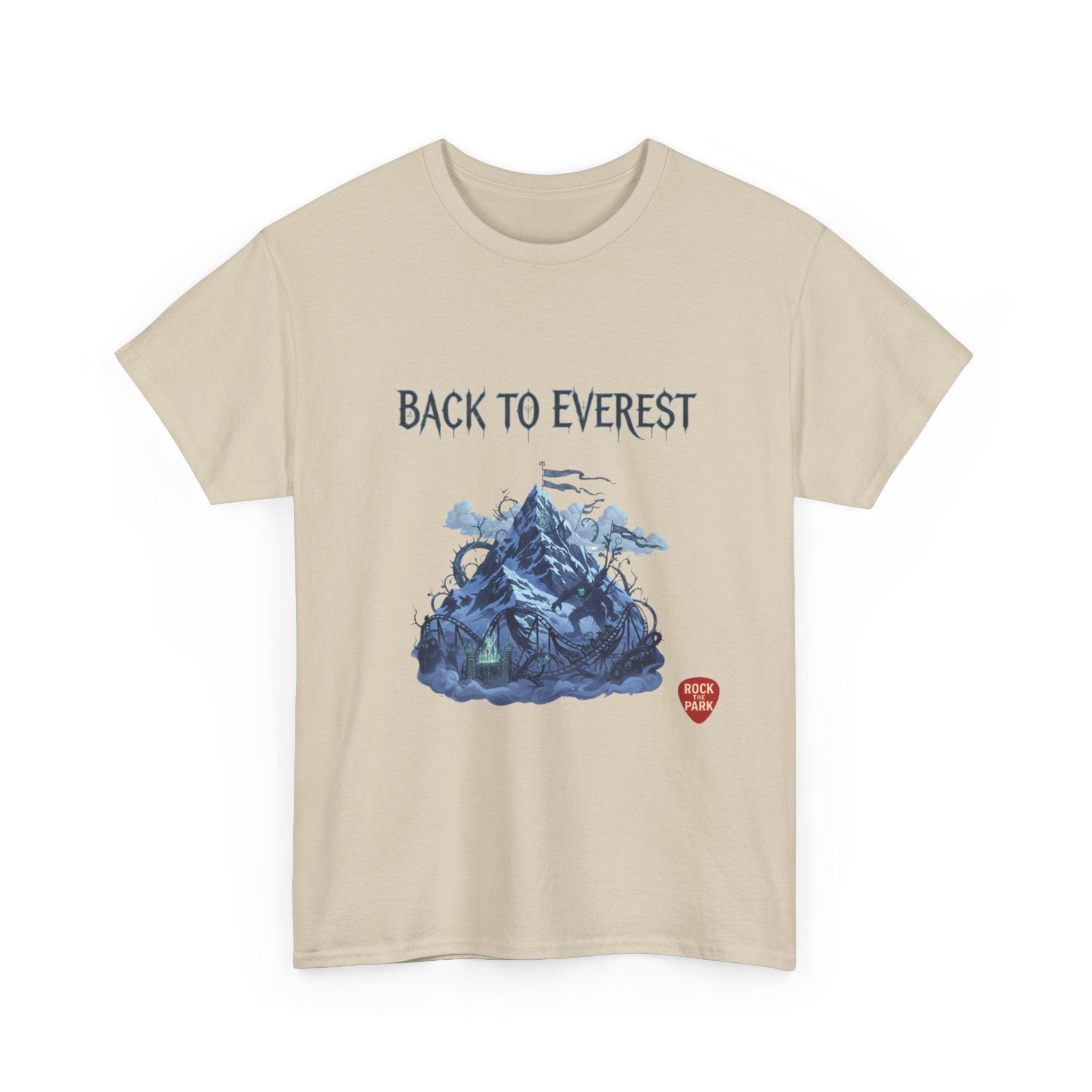 Back to Everest Mountain Graphic Tee Rock the Park