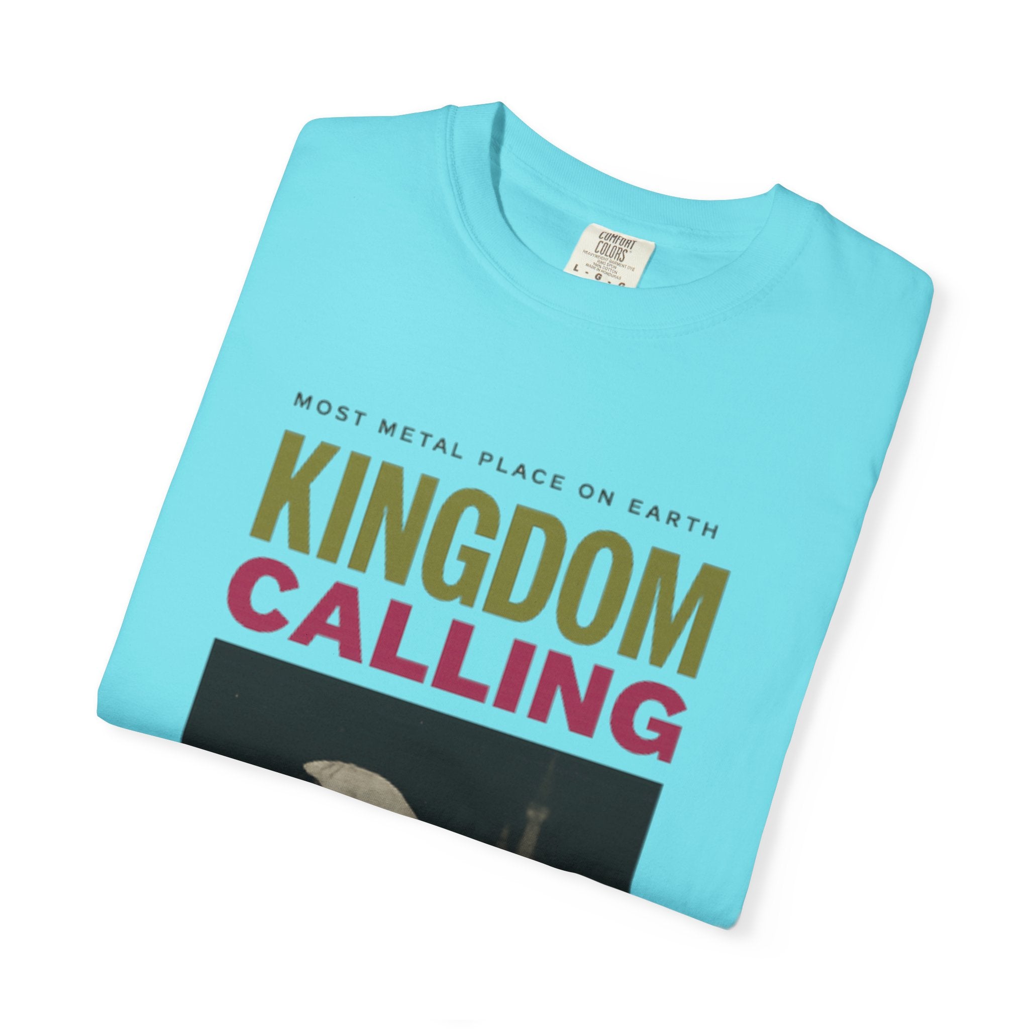 Kingdom Calling Graphic T-Shirt Rock the Park Most Metal Place on Earth