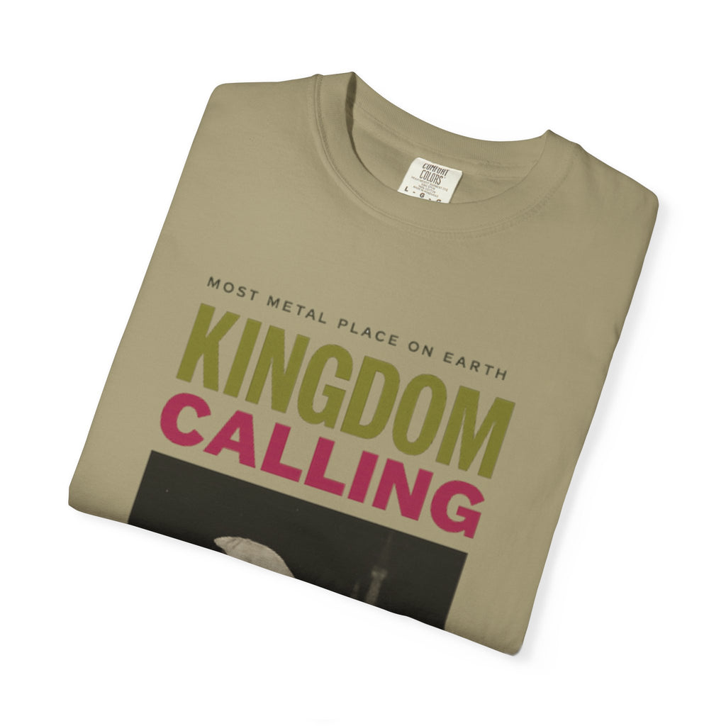 Kingdom Calling Graphic T-Shirt Rock the Park Most Metal Place on Earth