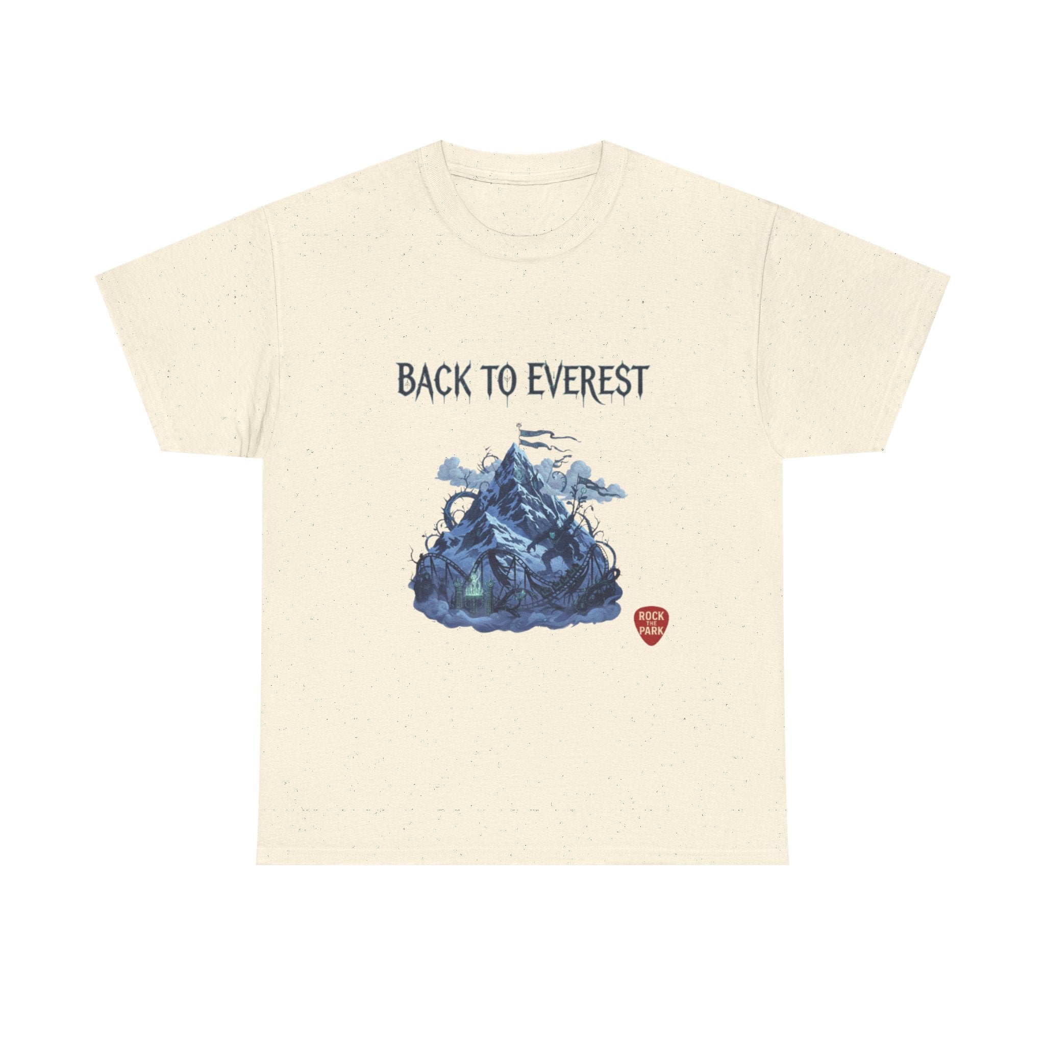 Back to Everest Mountain Graphic Tee Rock the Park
