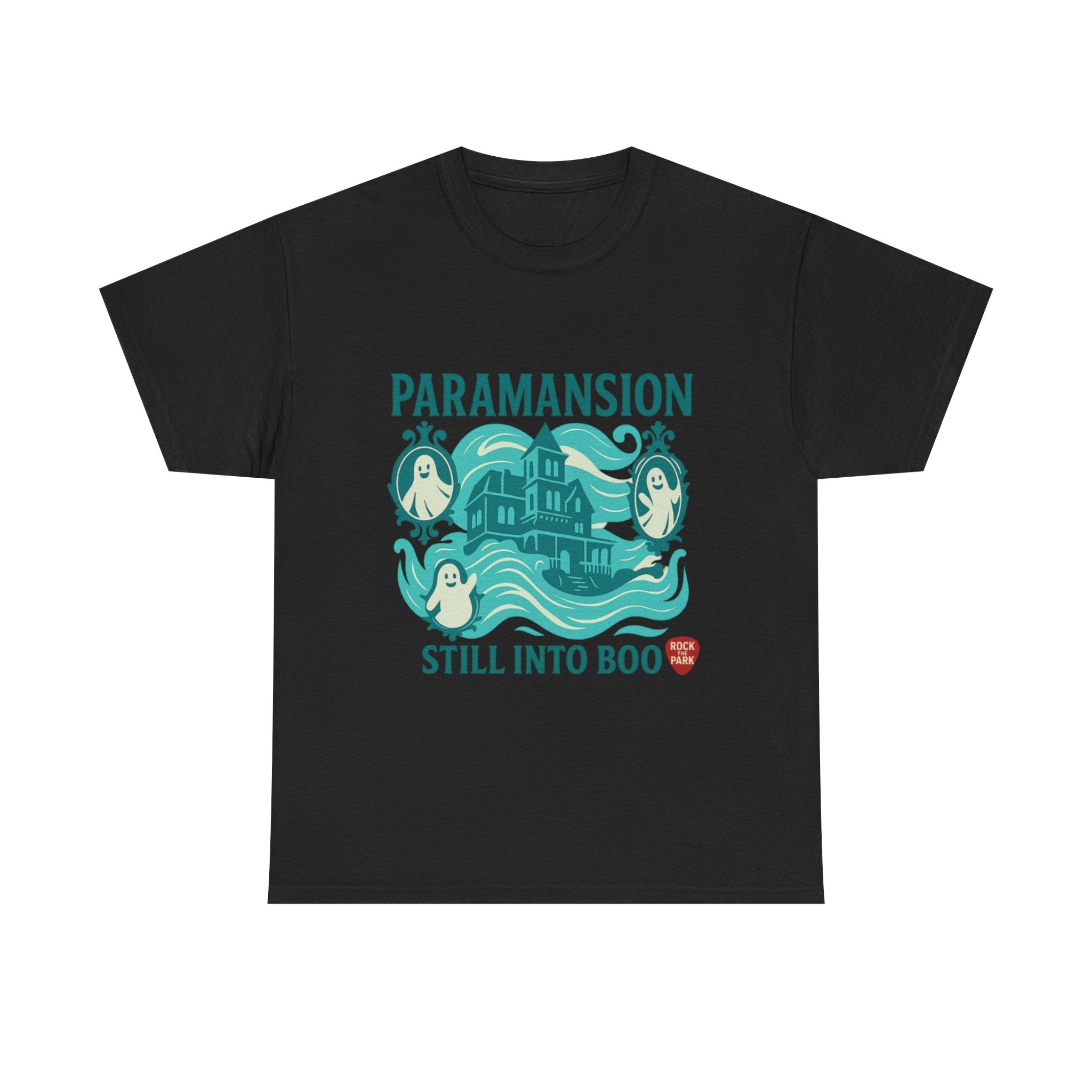 Paramansion Haunted House T‑Shirt — "Still Into Boo" Rock the Park