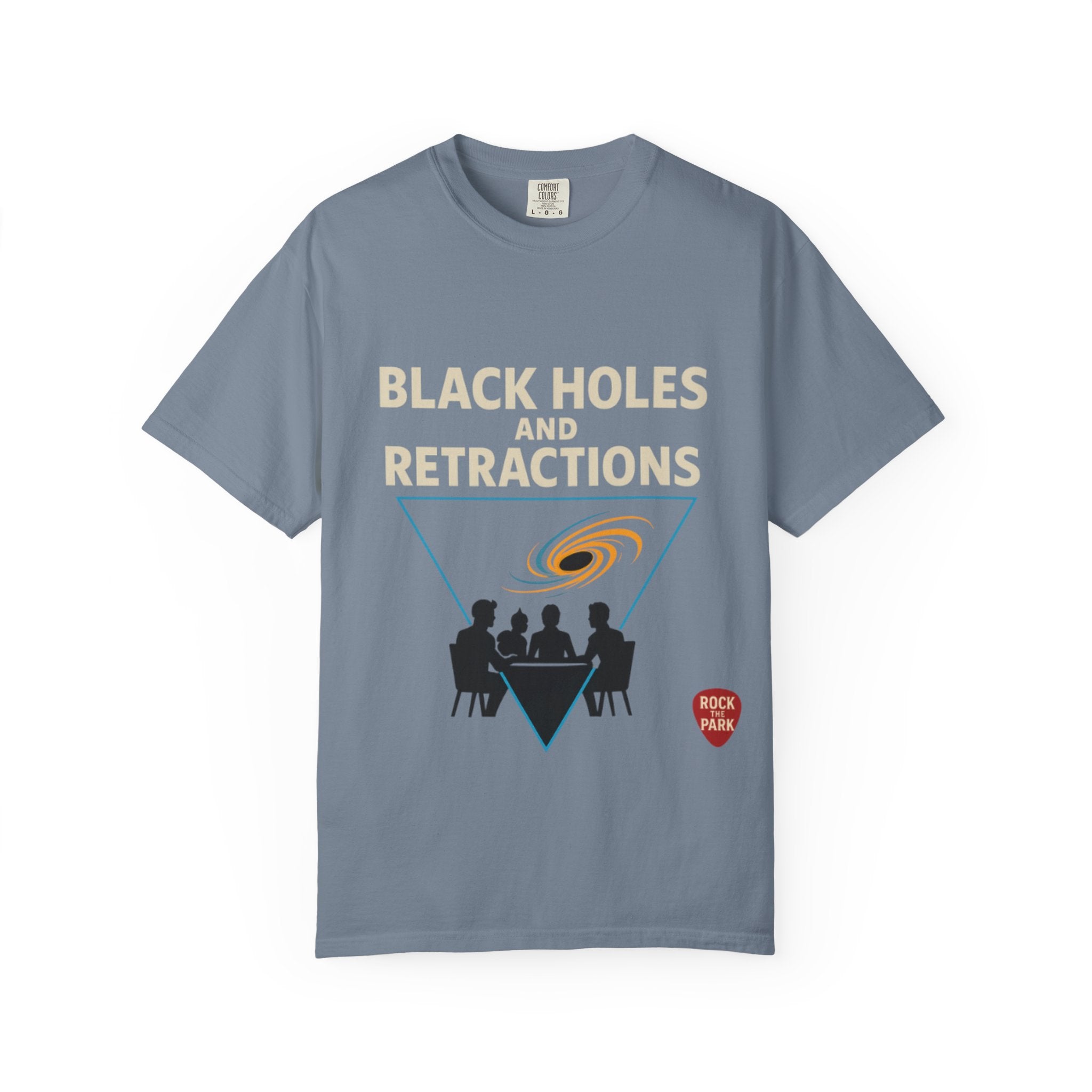 Black Holes and Retractions T-Shirt Rock the Park