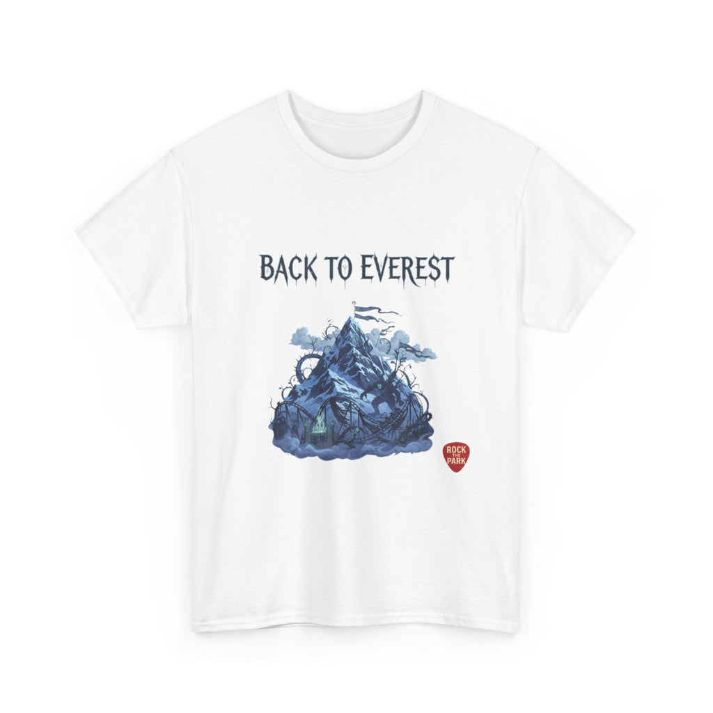 Back to Everest Mountain Graphic Tee Rock the Park