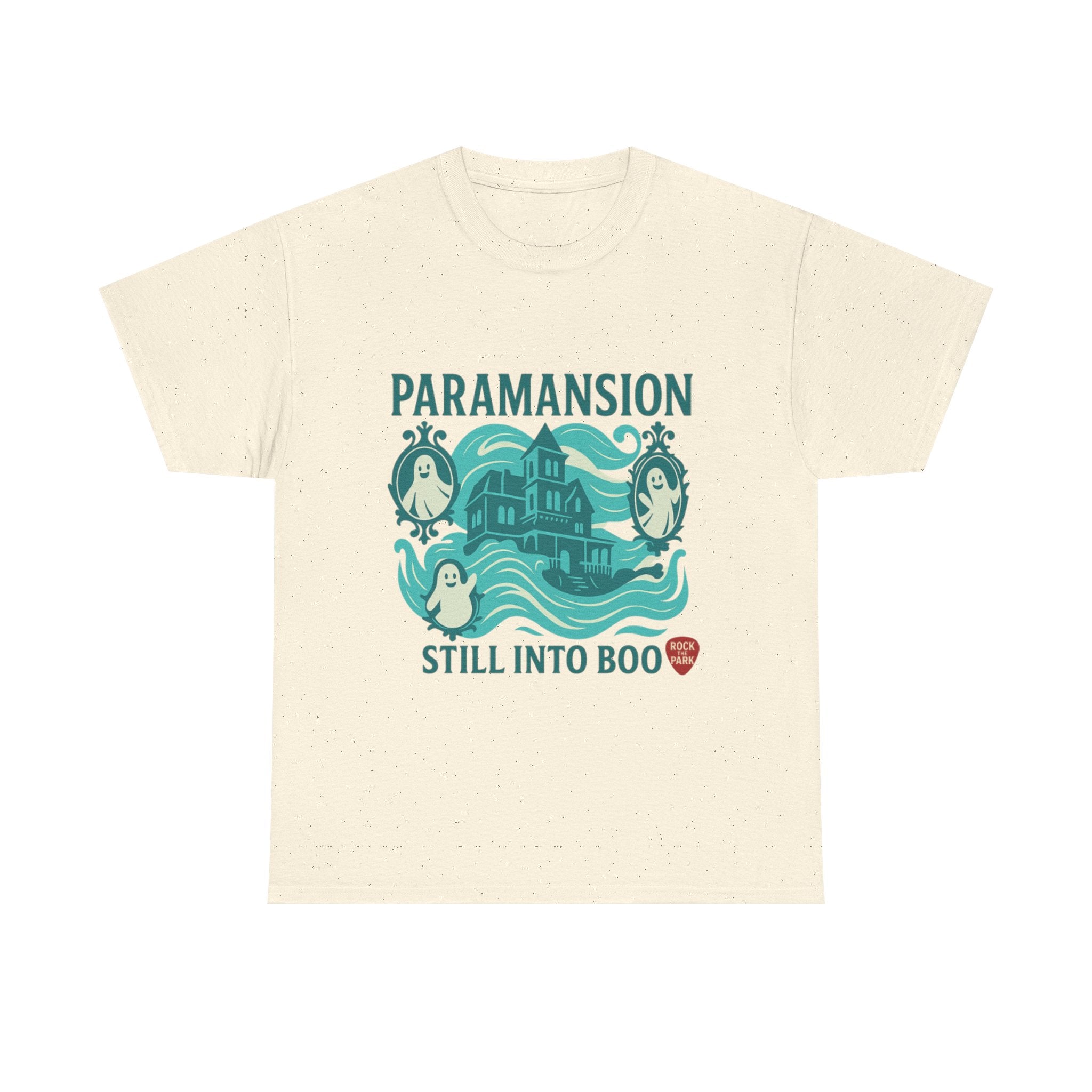 Paramansion Haunted House T‑Shirt — "Still Into Boo" Rock the Park