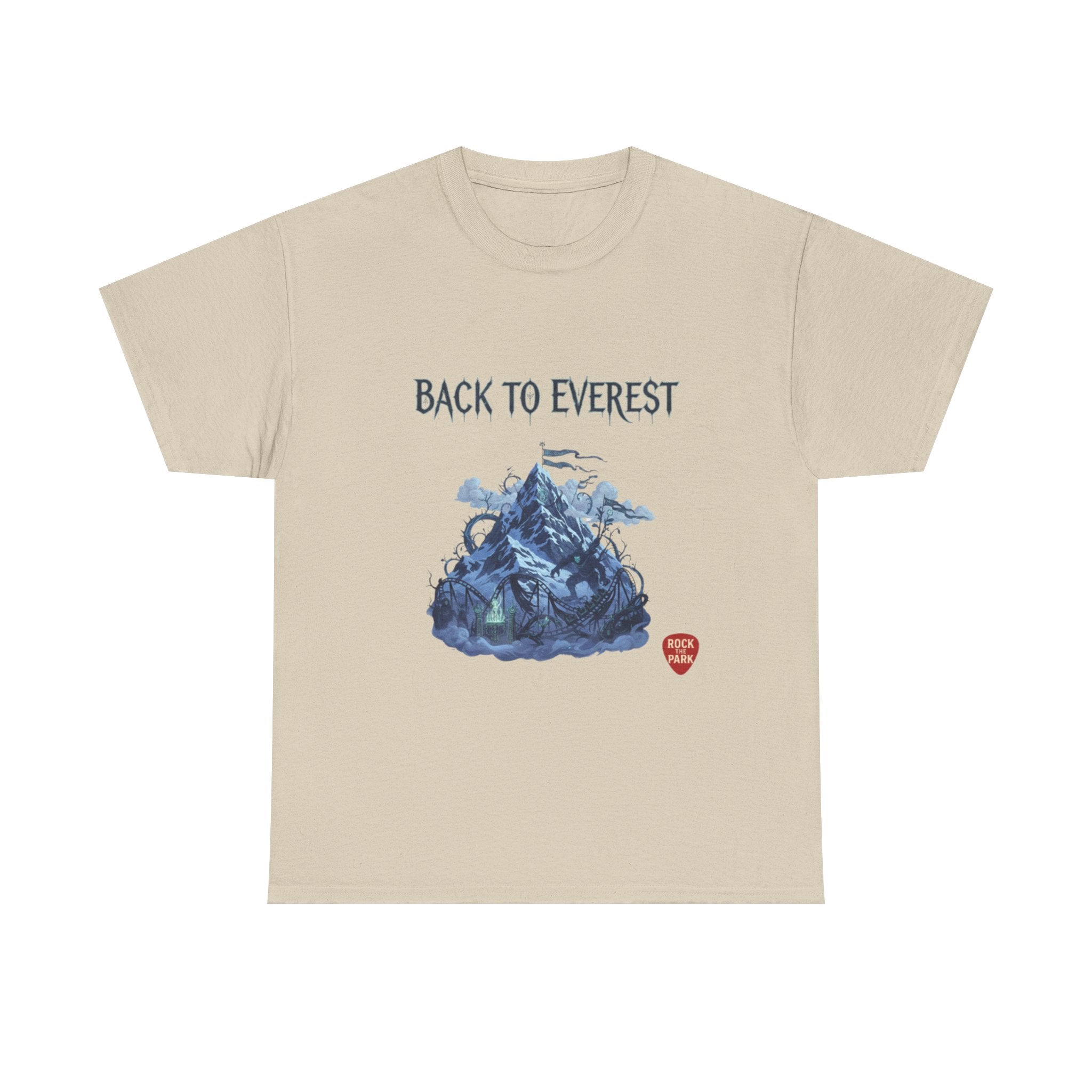 Back to Everest Mountain Graphic Tee Rock the Park