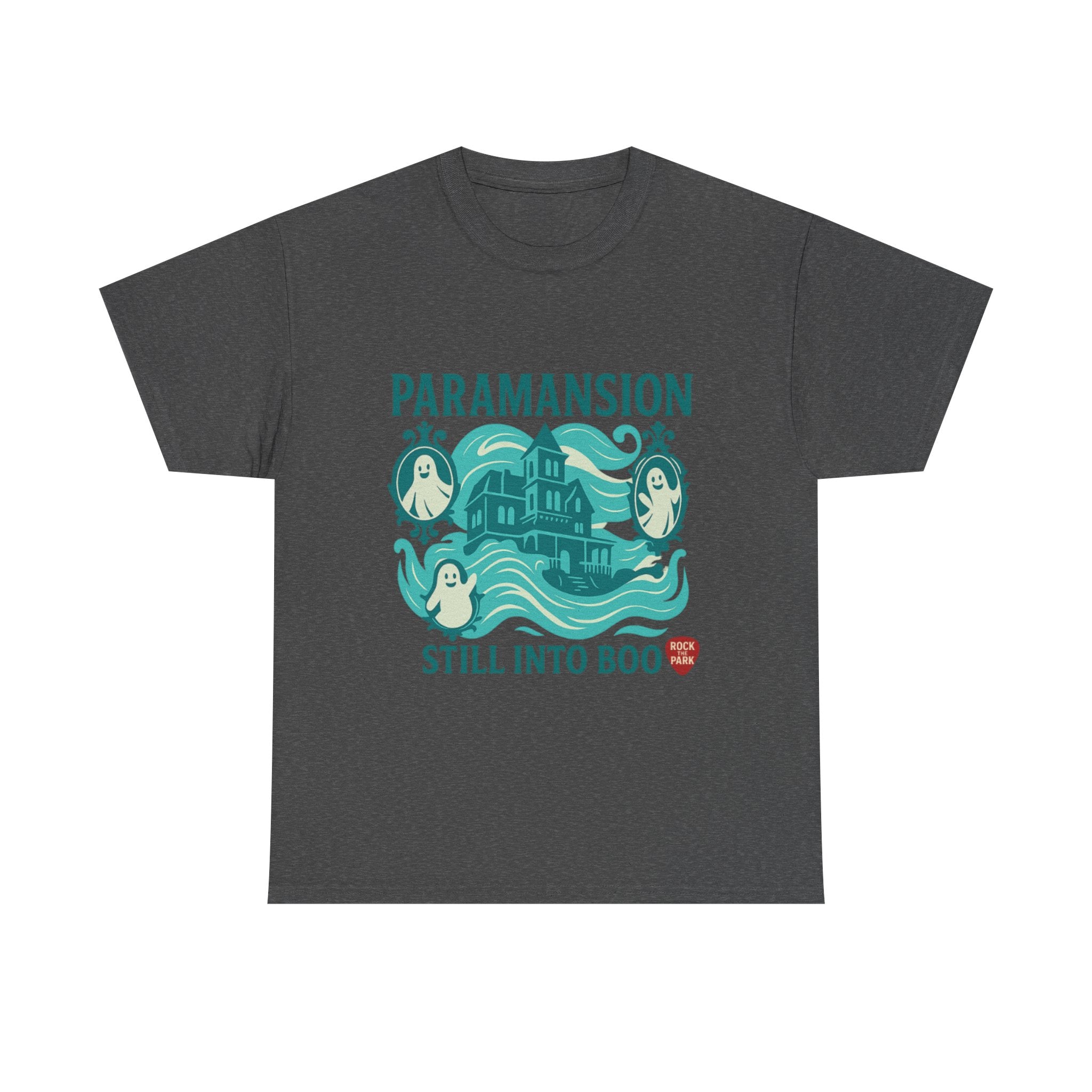Paramansion Haunted House T‑Shirt — "Still Into Boo" Rock the Park