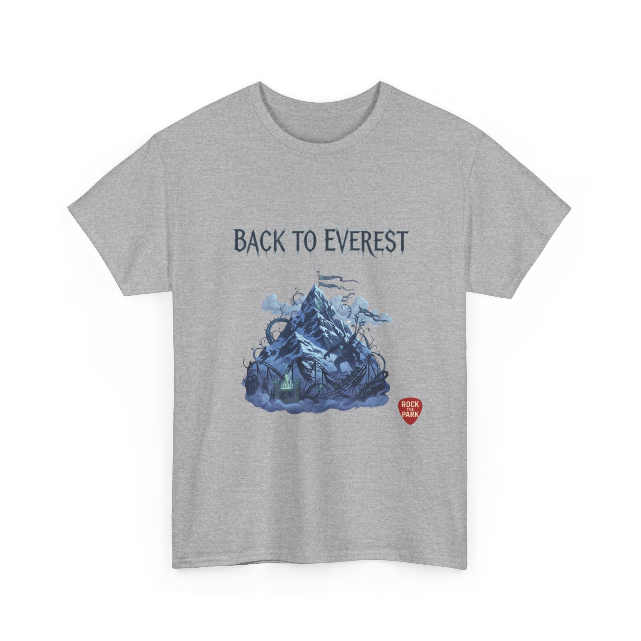 Back to Everest Mountain Graphic Tee Rock the Park