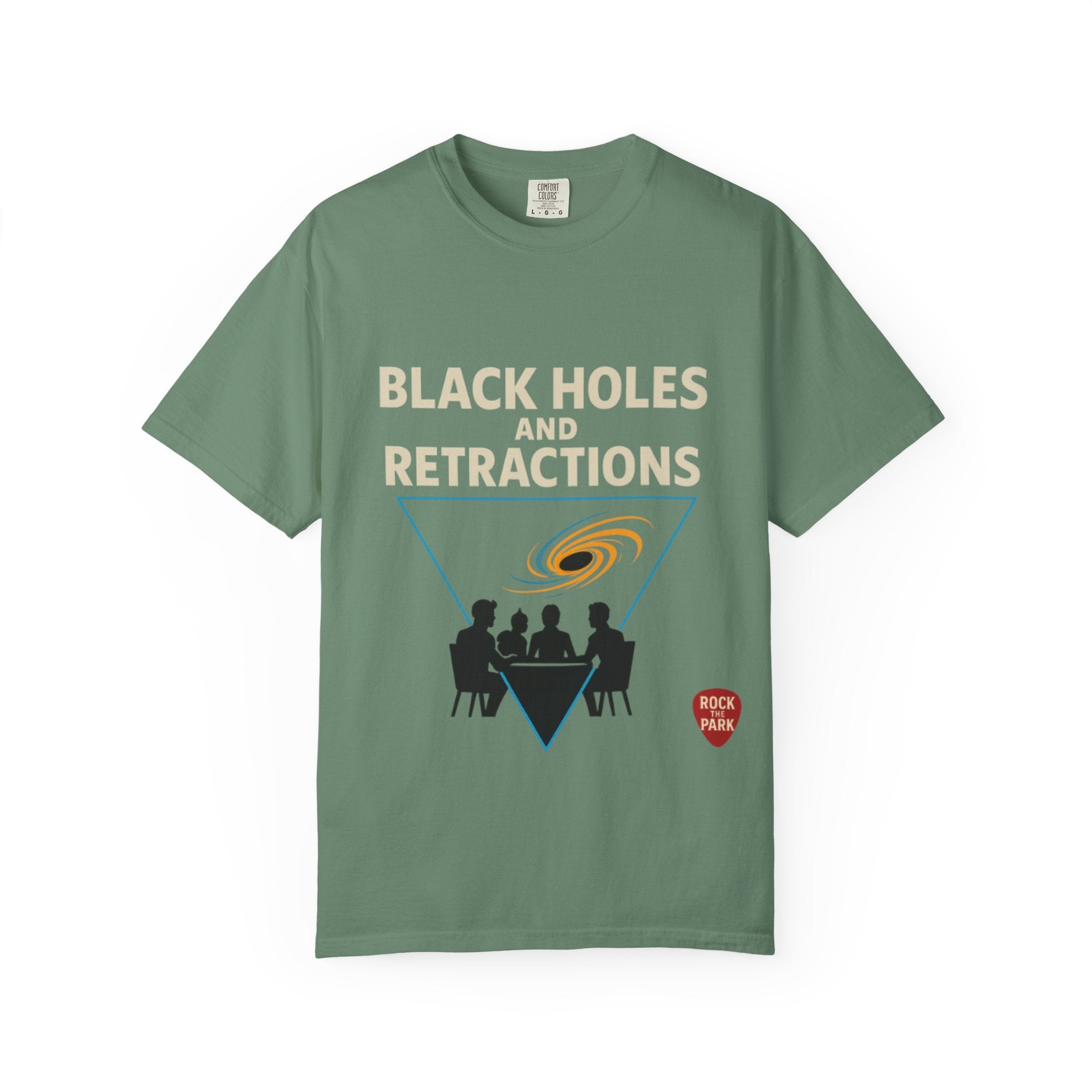 Black Holes and Retractions T-Shirt Rock the Park