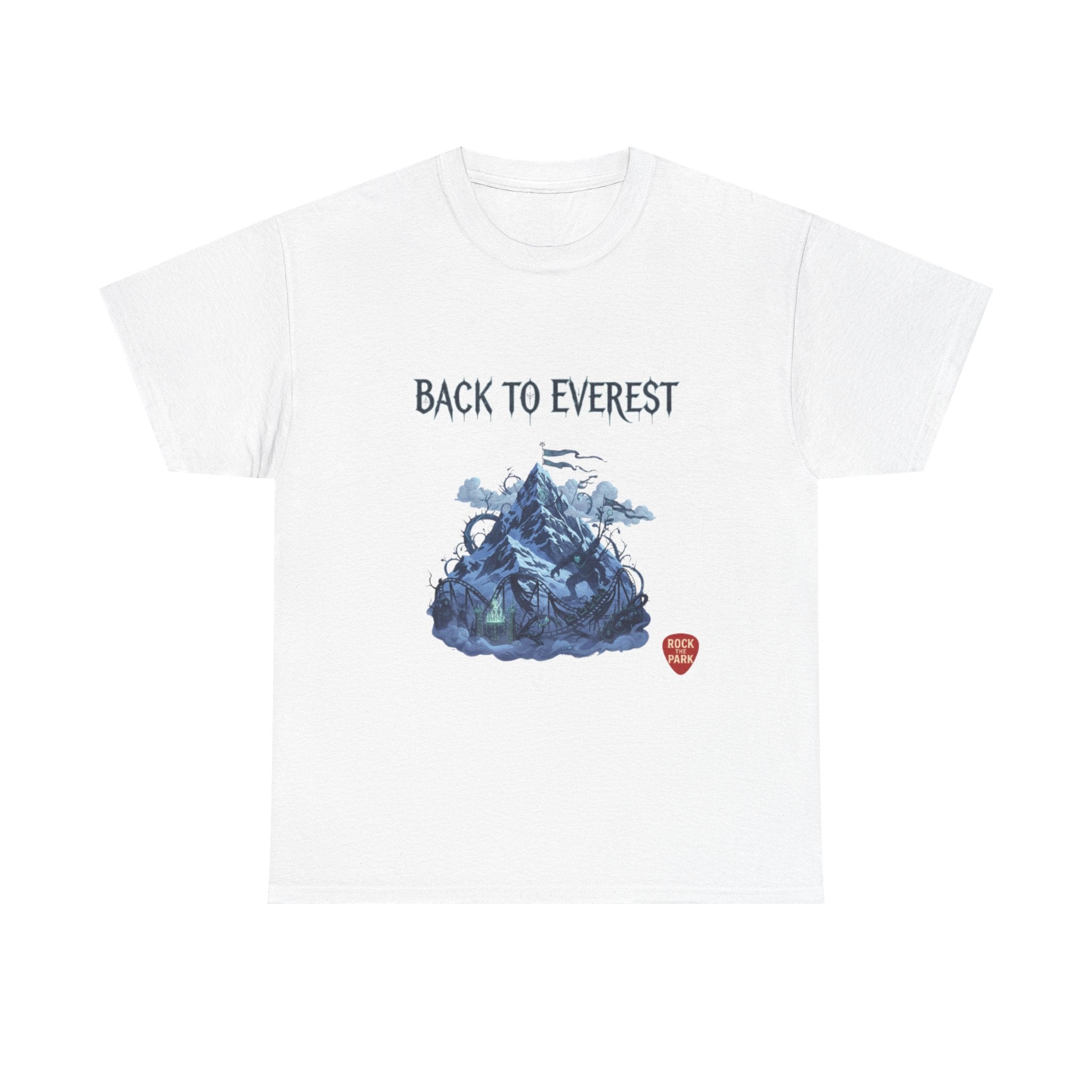 Back to Everest Mountain Graphic Tee Rock the Park