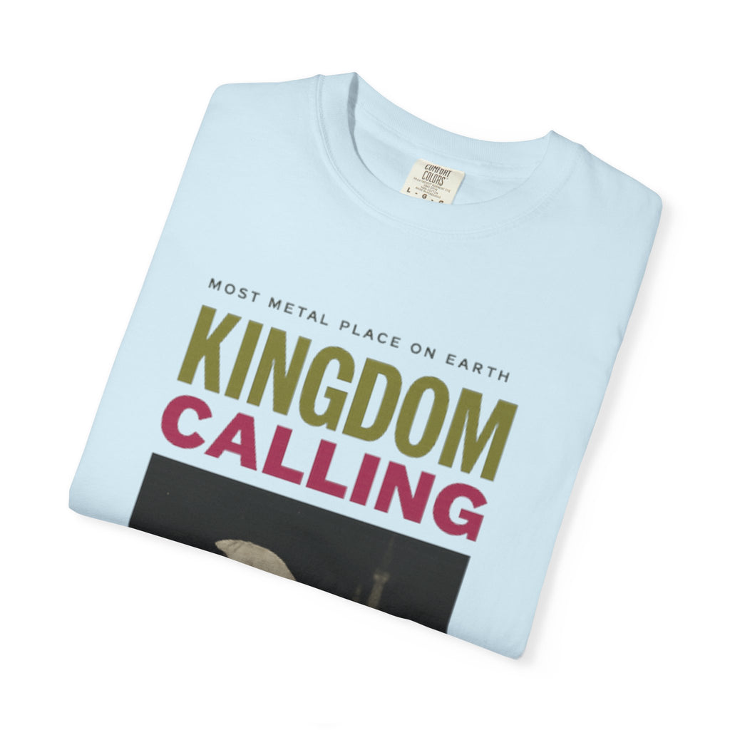 Kingdom Calling Graphic T-Shirt Rock the Park Most Metal Place on Earth