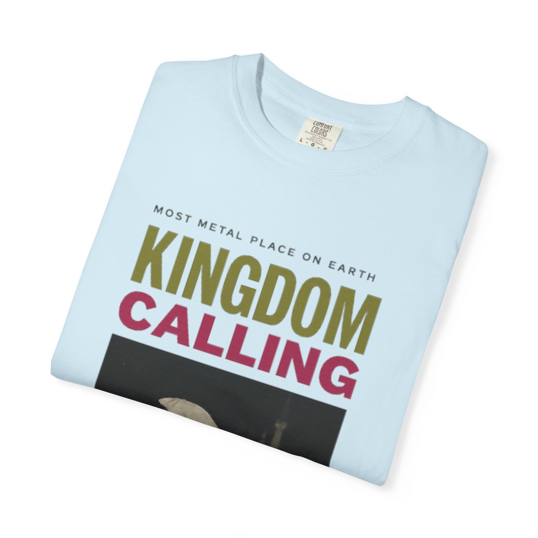 Kingdom Calling Graphic T-Shirt Rock the Park Most Metal Place on Earth