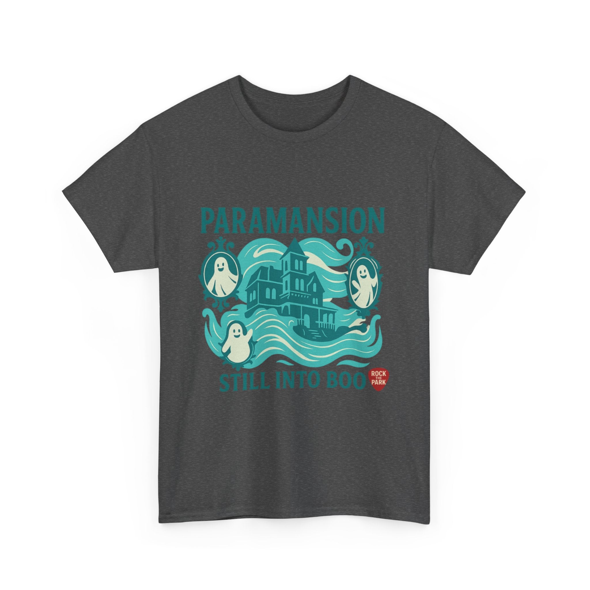 Paramansion Haunted House T‑Shirt — "Still Into Boo" Rock the Park