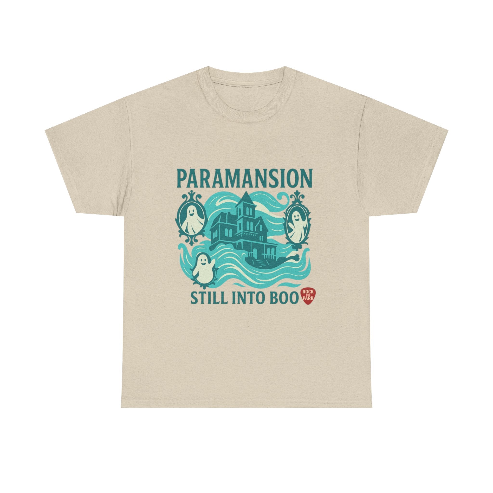 Paramansion Haunted House T‑Shirt — "Still Into Boo" Rock the Park