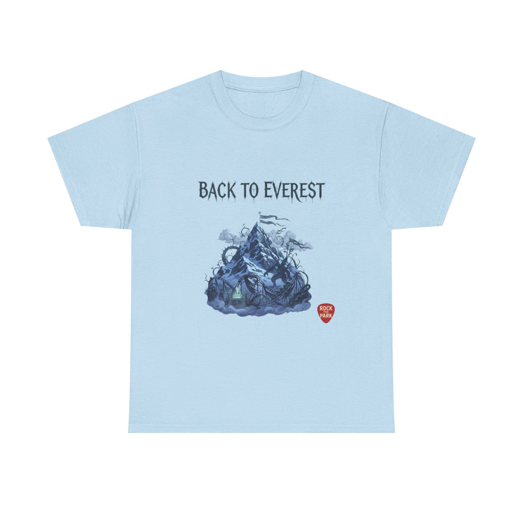 Back to Everest Mountain Graphic Tee Rock the Park