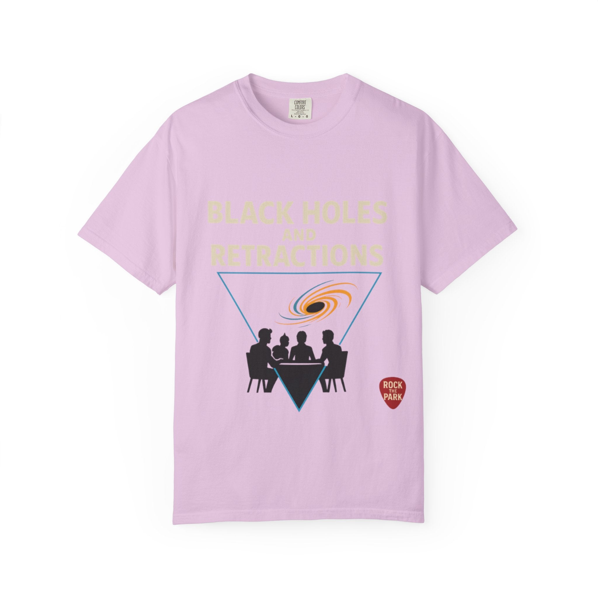 Black Holes and Retractions T-Shirt Rock the Park