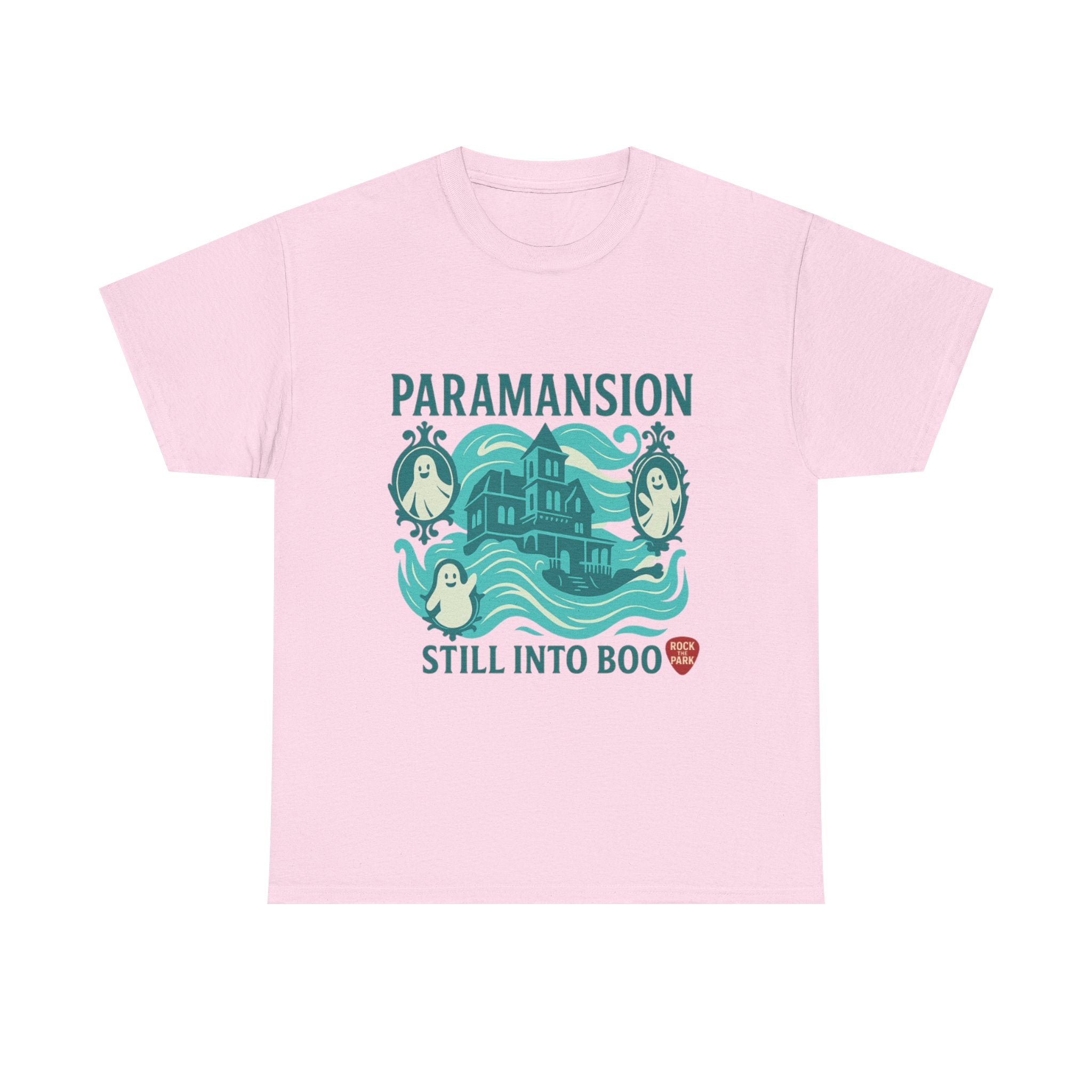 Paramansion Haunted House T‑Shirt — "Still Into Boo" Rock the Park
