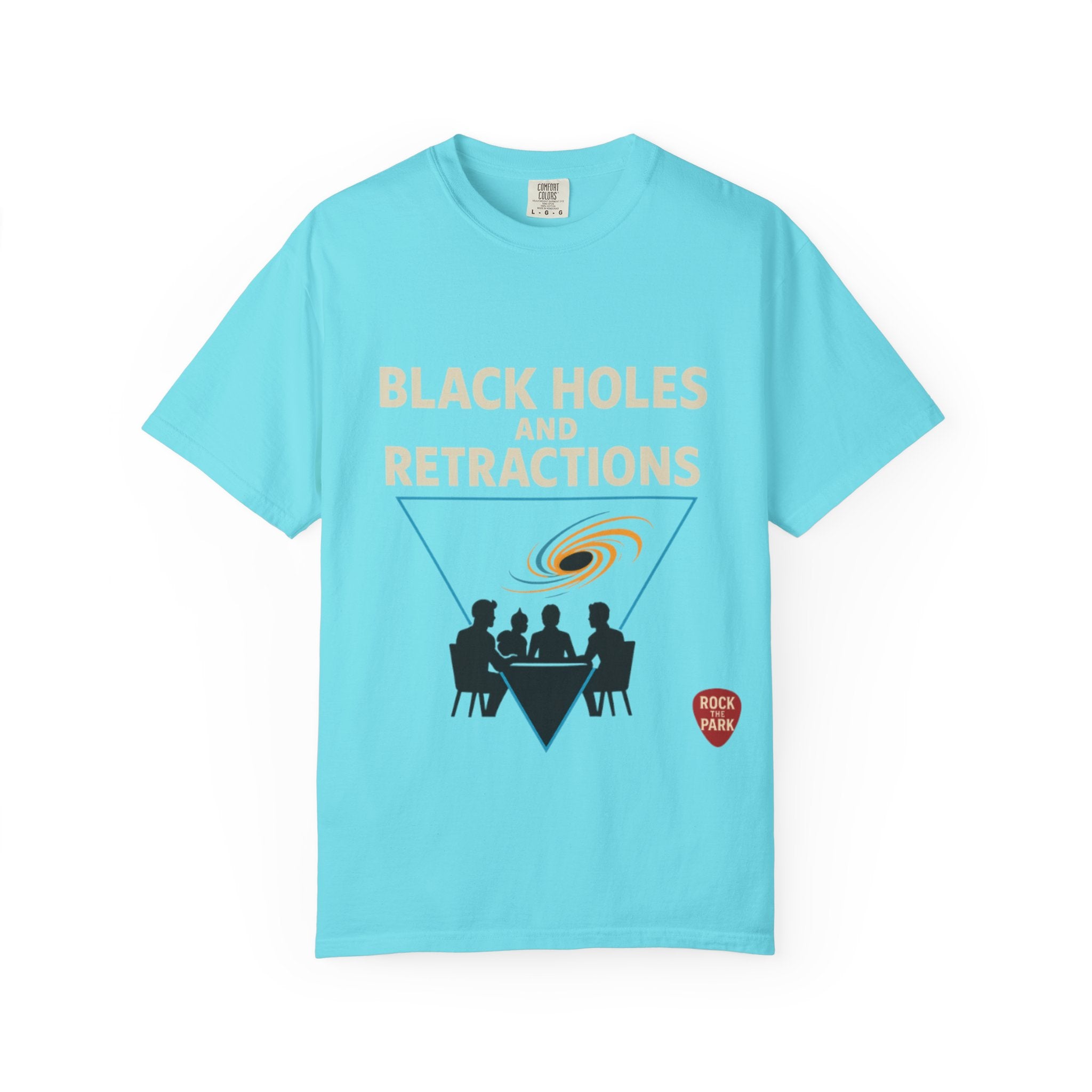 Black Holes and Retractions T-Shirt Rock the Park