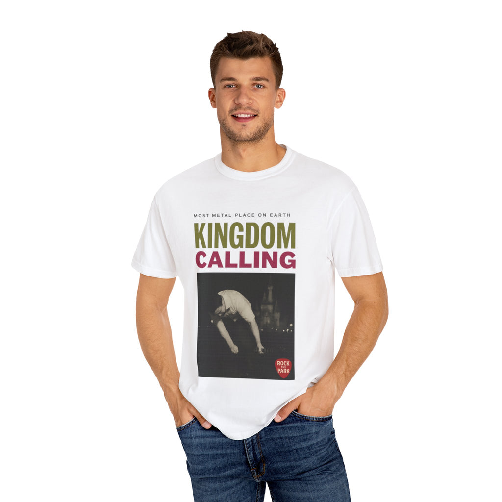 Kingdom Calling Graphic T-Shirt Rock the Park Most Metal Place on Earth